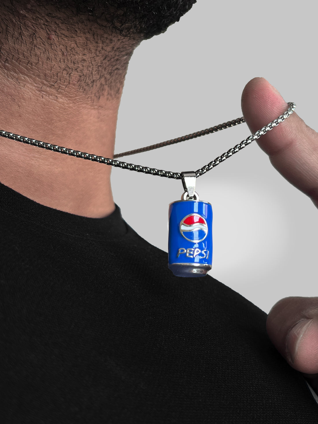Pepsi Pendant with Chain