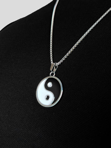 Yin Yang Pendant with Chain