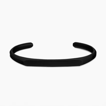 Edge Bracelet Cuff Band - Black